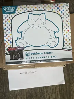 Scarlet Violet 151 Pokemon Center Elite Trainer Box Exclusive PC ETB New SEALED - Image 1