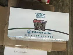 Scarlet Violet 151 Pokemon Center Elite Trainer Box Exclusive PC ETB New SEALED - Image 2