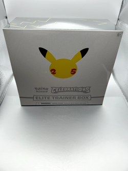 Pokemon 25th Anniversary Celebrations Elite Trainer Box ETB Factory Sealed 820650809439 - Image 1