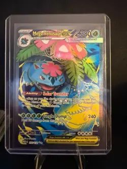 Pokemon TCG Mega Venusaur EX 155/132 Ultra Rare Mega Evolution 155/132-MINT - Image 1