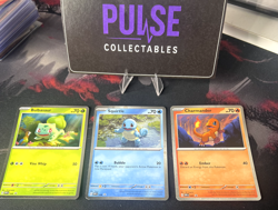 Charmander +Bulbasaur+Squirtle Cosmos Holo 047 Promo Pokemon TCG - Image 1