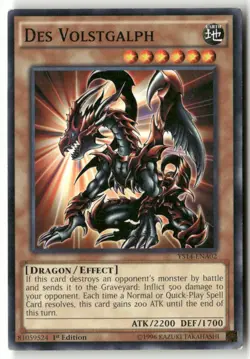 #YS14-ENA02 - Des Volstgalph - 1st Ed WB1 C Lightly played - Image 1