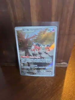 Pokemon TCG Mr. Mime Scarlet & Violet Holo Illustration Card 179/165 - Image 2
