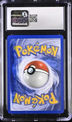 CGC 9 Error Meowth EX Holon Phantoms 71/110 Reverse Holo Stamped Pokemon Card - Image 2