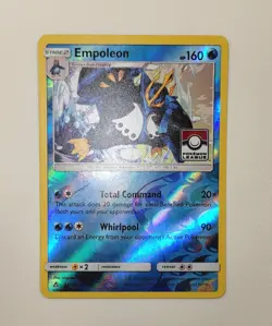 Empoleon League Promo 34/156 Reverse Holo Ultra Prism Foil Pokemon Card - Image 2