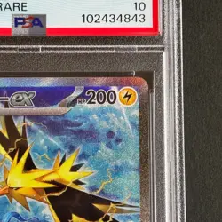PSA 10 Zapdos ex SAR Special Art Rare 204 SV2a 151 2023 Japanese Pokemon Card - Image 5