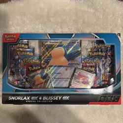 Pokemon TCG: Snorlax ex & Blissey ex Special Collection NEW SEALED - Image 1