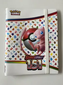Pokemon TCG Scarlet & Violet 151 9 Pocket Binder 360 Cards - Image 1