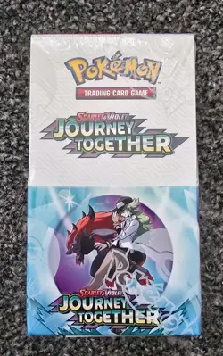 Pokemon TCG S&V Journey Together Half Booster Box, 18 Booster Packs, Sealed - Image 1