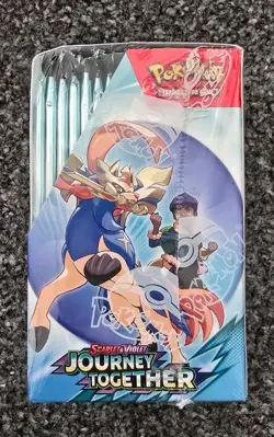 Pokemon TCG S&V Journey Together Half Booster Box, 18 Booster Packs, Sealed - Image 2