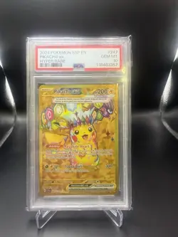 2024 Pokemon SSP en Pikachu EX Hyper Rare PSA 10🔥 - Image 1