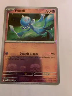 Frillish - 044/086 - Master Ball Holo - Pokemon White Flare - Image 1