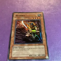 YUGIOH MUDORA SUPER RARE DCR-076 NM - Image 1