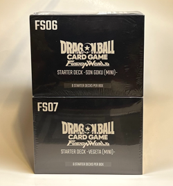 Dragonball Super Card Game Fusion World Starter Decks FS06 GOKU FS07 VEGETA Mini - Image 1