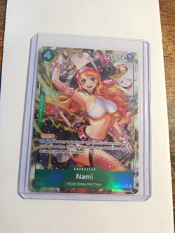 Nami OP14-031 SR* Alt Art Near Mint One Piece Trading Card Game English - Image 3