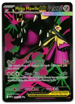Mega Mawile ex 162/132 - Mega Evolution Ultra Rare Pokemon TCG - M/LP Card - Image 1
