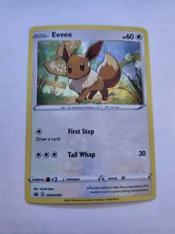 **SWIRL**Eevee SWSH095 – Holo Promo– Pokemon Card – Near Mint - Image 1