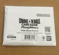 [FB08] Dragon Ball Super Card Game Fusion World Release Event Kit NEW SEALED - Image 1