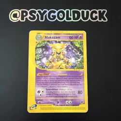Alakazam 33/165 Expedition Base Set Non-Holo Rare Card - Heavy Played A1 - Image 1
