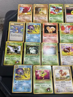 (30) Pokemon Card ALL VTG Lot Cards 1999 Japanese 1st Edition Gym Erika Misty - Image 2
