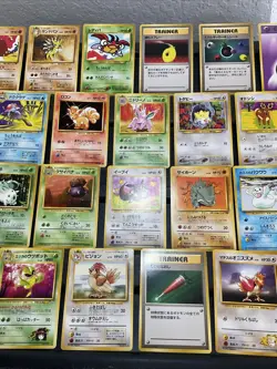 (30) Pokemon Card ALL VTG Lot Cards 1999 Japanese 1st Edition Gym Erika Misty - Image 3
