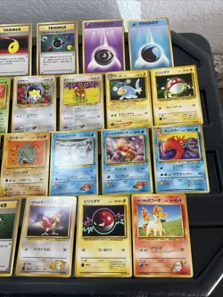 (30) Pokemon Card ALL VTG Lot Cards 1999 Japanese 1st Edition Gym Erika Misty - Image 4
