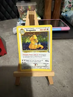 Pokemon Dragonite 1999 Fossil Set Holo Rare Card 4/62 - Image 1