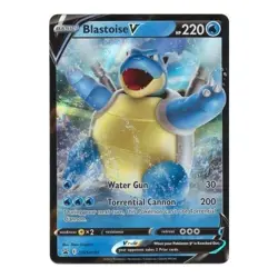 Pokemon TCG Blastoise v Holo Black Star Promo SWSH101 - Image 1