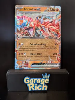 Koraidon EX 121/217 Double Rare - Pokemon TCG Ascended Heroes - NM+ ASC - Image 1
