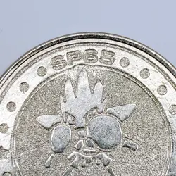 Hitmonchan Pokemon Battle Coin Silver Japanese Rare Nintendo Japan Collection - Image 2