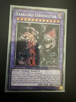 Darklord Eveningstar Starlight Rare 1st Edition BPRO-EN036 Yugioh Card NM - Image 2