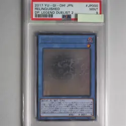 Yu-Gi-Oh yugioh PSA9 Relinquished DP19-JP000 Ghost Rare MINT 2017 Japanese PS17 - Image 3