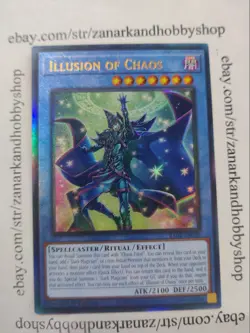 YuGiOh Illusion of Chaos RA02-EN020 Prismatic Ultimate Rare - Image 1