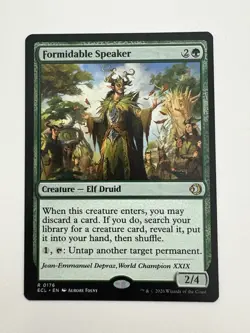 Formidable Speaker MTG Magic the Gathering Card NM Near Mint ECL - Image 1