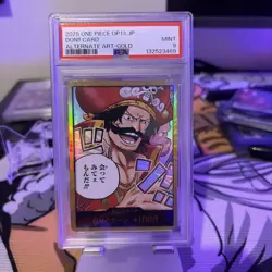 2025 ONE PIECE JPN OP13-CARRYING ON HIS WILL DON!! CARD PSA 9 - Image 1