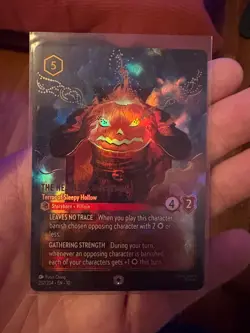 Headless Horseman Enchanted Lorcana Trading Card - Image 1