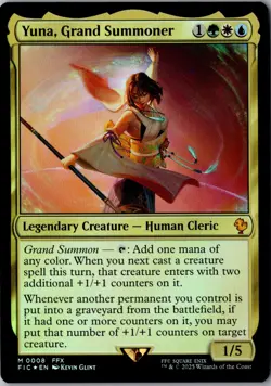 Yuna, Grand Summoner FIC #8 NM Foil - Image 1