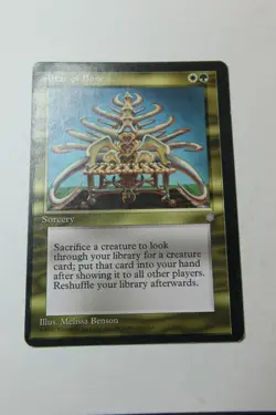 MTG Altar of Bone x1- -Ice Age-Mod/Hvy Play - Image 1
