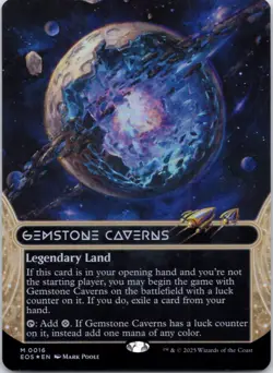 Gemstone Caverns (0016) (Borderless) 16 EOS NM FOIL MTG - Image 1