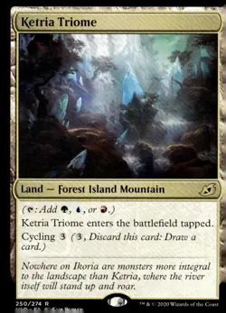 Ikoria: Lair of Behemoths #250 Ketria Triome - Image 1