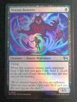 MTG TMNT - Dream Beavers - Foil - Image 1