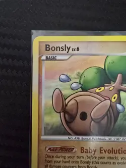 Bonsly - 71/130 - 2007 Diamond & Pearl Pokemon Card Non-Holo - NM - Image 3