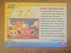 Pokemon Pikachu Vacation #53 Holo Pokemon Movie Animation Edition Blue Logo ✨ - Image 2