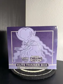 Pokemon TCG Sword & Shield Chilling Reign ETB Elite Trainer Box FACTORY SEALED 820650809712 - Image 1