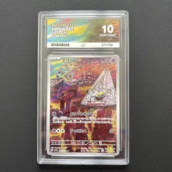 Pokemon TCG Drowzee Art Rare 086/078 Violet Ex Ace Gem Mint 10 - Image 1