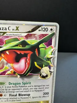 Rayquaza C LV.X DP47 Holo Promo Pokemon Card 2009 – Platinum Black Star Promo-MP - Image 3