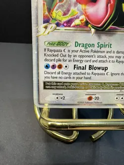 Rayquaza C LV.X DP47 Holo Promo Pokemon Card 2009 – Platinum Black Star Promo-MP - Image 4