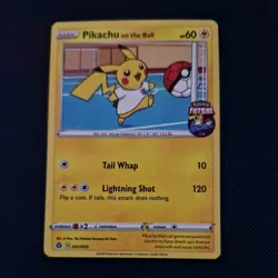 Pikachu Sobble Scorbunny Eevee Grookey On The Ball Pokemon Futsal Promo NearMint - Image 2