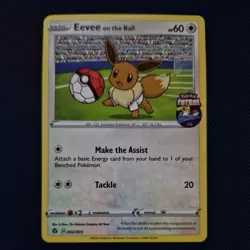 Pikachu Sobble Scorbunny Eevee Grookey On The Ball Pokemon Futsal Promo NearMint - Image 4