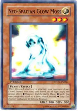 Neo-Spacian Glow Moss - STON-EN006 - Common - Unlimited Edition NM Yugioh Booste - Image 1